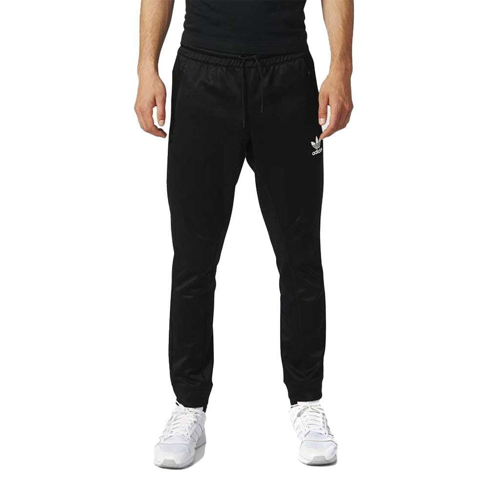 adidas Men Originals BLK/WVN T90 Track Pants - Black